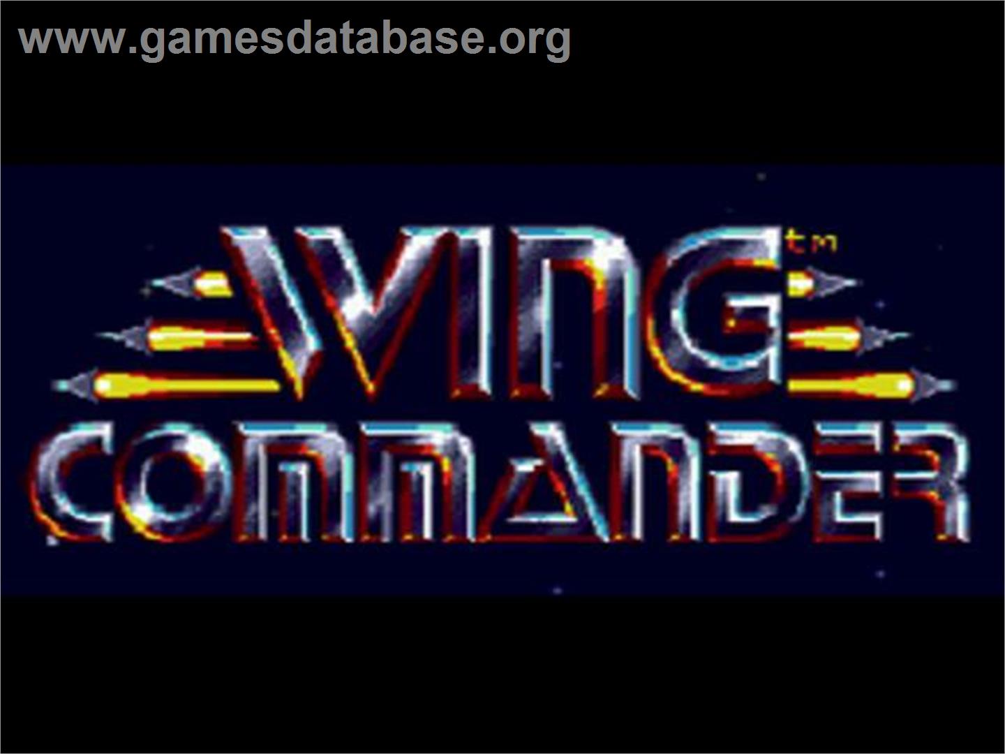 Wing Commander - Sega CD - Artwork - Title Screen