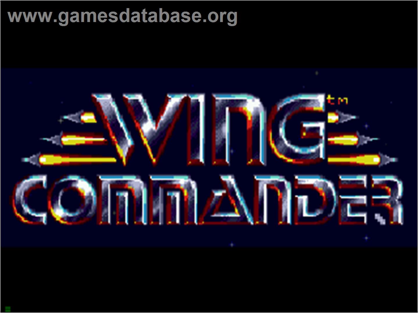 Wing Commander - Sega CD - Artwork - Title Screen