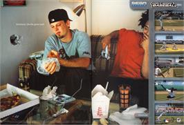 Advert for World Series Baseball 2K2 on the Sega Dreamcast.