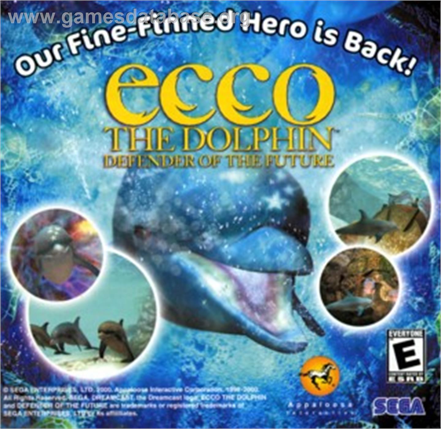 Ecco the Dolphin - Defender of the Future - Sega Dreamcast - Artwork - Advert