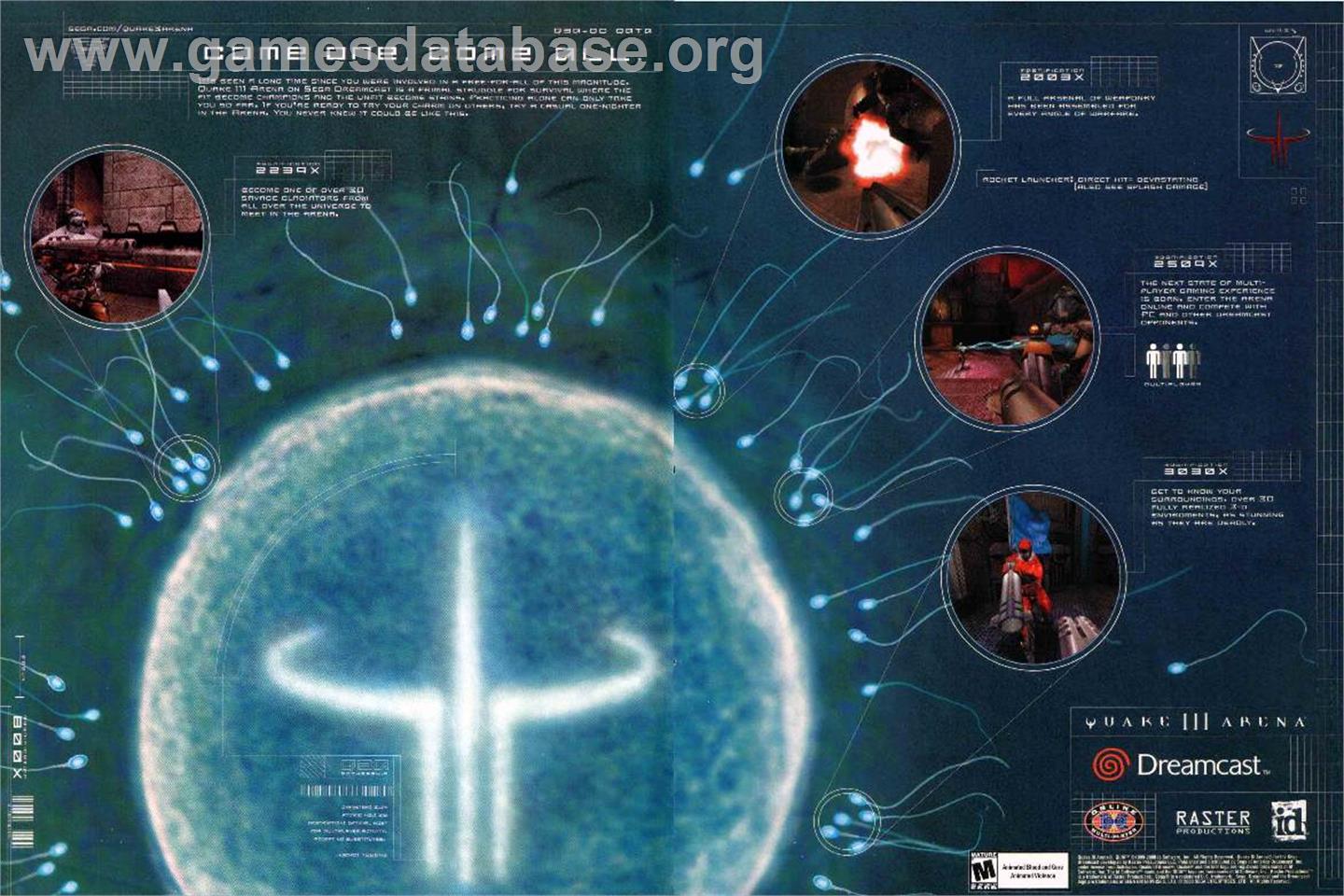 Quake 3 Arena - Sega Dreamcast - Artwork - Advert