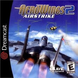 Box cover for Aerowings 2: Air Strike on the Sega Dreamcast.