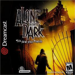 Box cover for Alone in the Dark - The New Nightmare on the Sega Dreamcast.