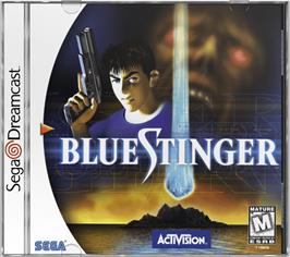 Box cover for Blue Stinger on the Sega Dreamcast.