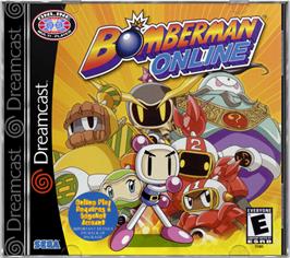 Box cover for Bomberman Online on the Sega Dreamcast.
