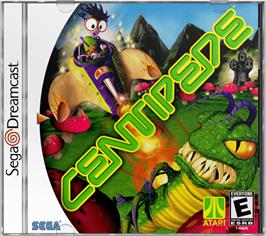 Box cover for Centipede on the Sega Dreamcast.