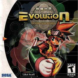 Box cover for Evolution - The World of Sacred Device on the Sega Dreamcast.