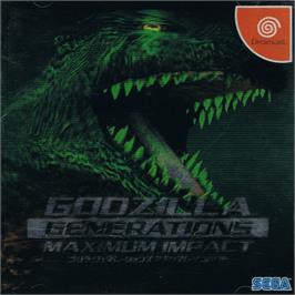Box cover for Godzilla Generations - Maximum Impact on the Sega Dreamcast.