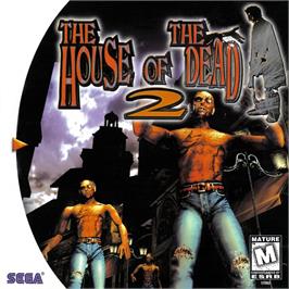 Box cover for House of the Dead 2, The on the Sega Dreamcast.