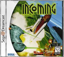 Box cover for Incoming on the Sega Dreamcast.