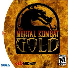 Box cover for Mortal Kombat Gold on the Sega Dreamcast.