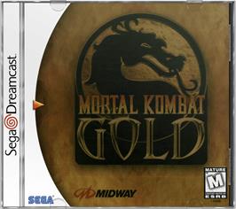 Box cover for Mortal Kombat Gold on the Sega Dreamcast.