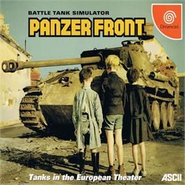 Box cover for Panzer Front on the Sega Dreamcast.