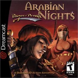 Box cover for Prince of Persia - Arabian Nights on the Sega Dreamcast.