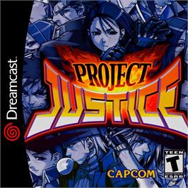 Box cover for Project Justice - Rival Schools 2 on the Sega Dreamcast.