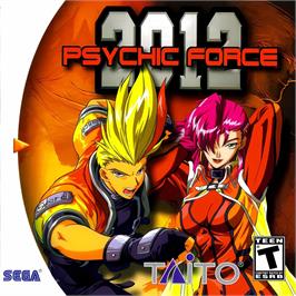 Box cover for Psychic Force 2012 on the Sega Dreamcast.