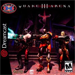Box cover for Quake 3 Arena on the Sega Dreamcast.