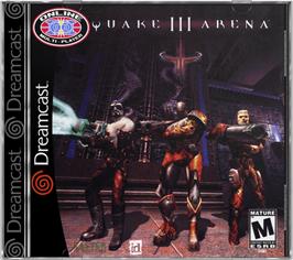Box cover for Quake III: Arena on the Sega Dreamcast.