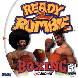 Box cover for Ready 2 Rumble Boxing on the Sega Dreamcast.
