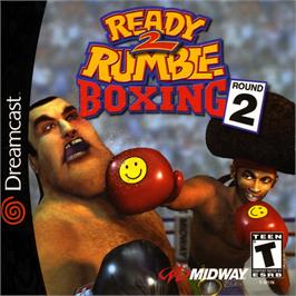 Box cover for Ready 2 Rumble Boxing Round 2 on the Sega Dreamcast.