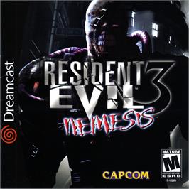 Box cover for Resident Evil 3 - Nemesis on the Sega Dreamcast.