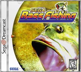 Box cover for Sega Bass Fishing on the Sega Dreamcast.