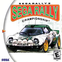 Box cover for Sega Rally 2 on the Sega Dreamcast.