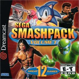 Box cover for Sega Smash Pack Volume 1 on the Sega Dreamcast.