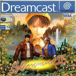 Box cover for Shenmue 2 on the Sega Dreamcast.