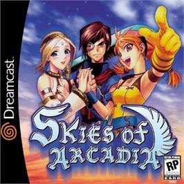 Box cover for Skies of Arcadia on the Sega Dreamcast.