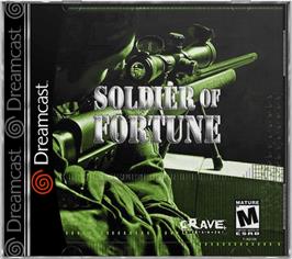 Box cover for Soldier of Fortune on the Sega Dreamcast.