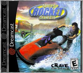 Box cover for Surf Rocket Racers on the Sega Dreamcast.