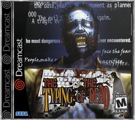 Box cover for Typing of the Dead, The on the Sega Dreamcast.