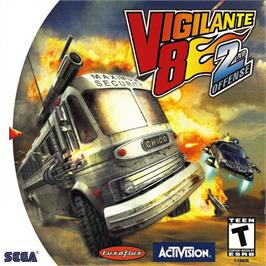 Box cover for Vigilante 8 - 2nd Offense on the Sega Dreamcast.