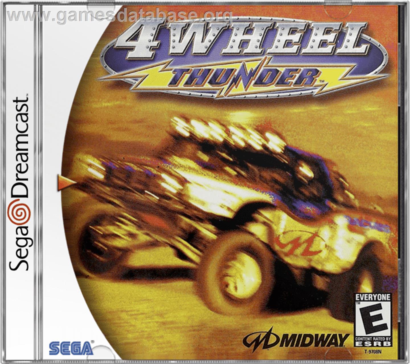 4 Wheel Thunder - Sega Dreamcast - Artwork - Box