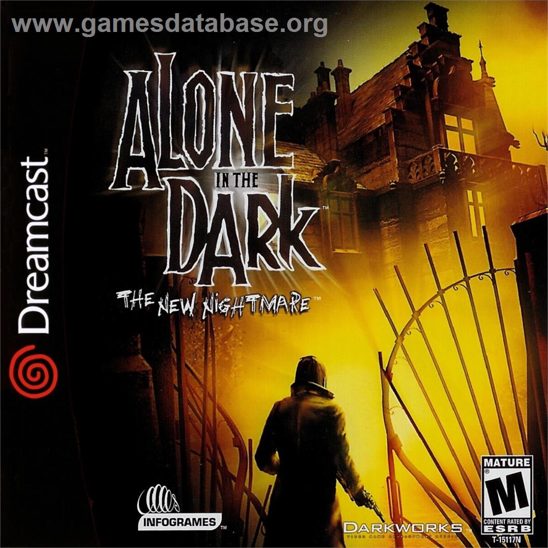 Alone in the Dark - The New Nightmare - Sega Dreamcast - Artwork - Box