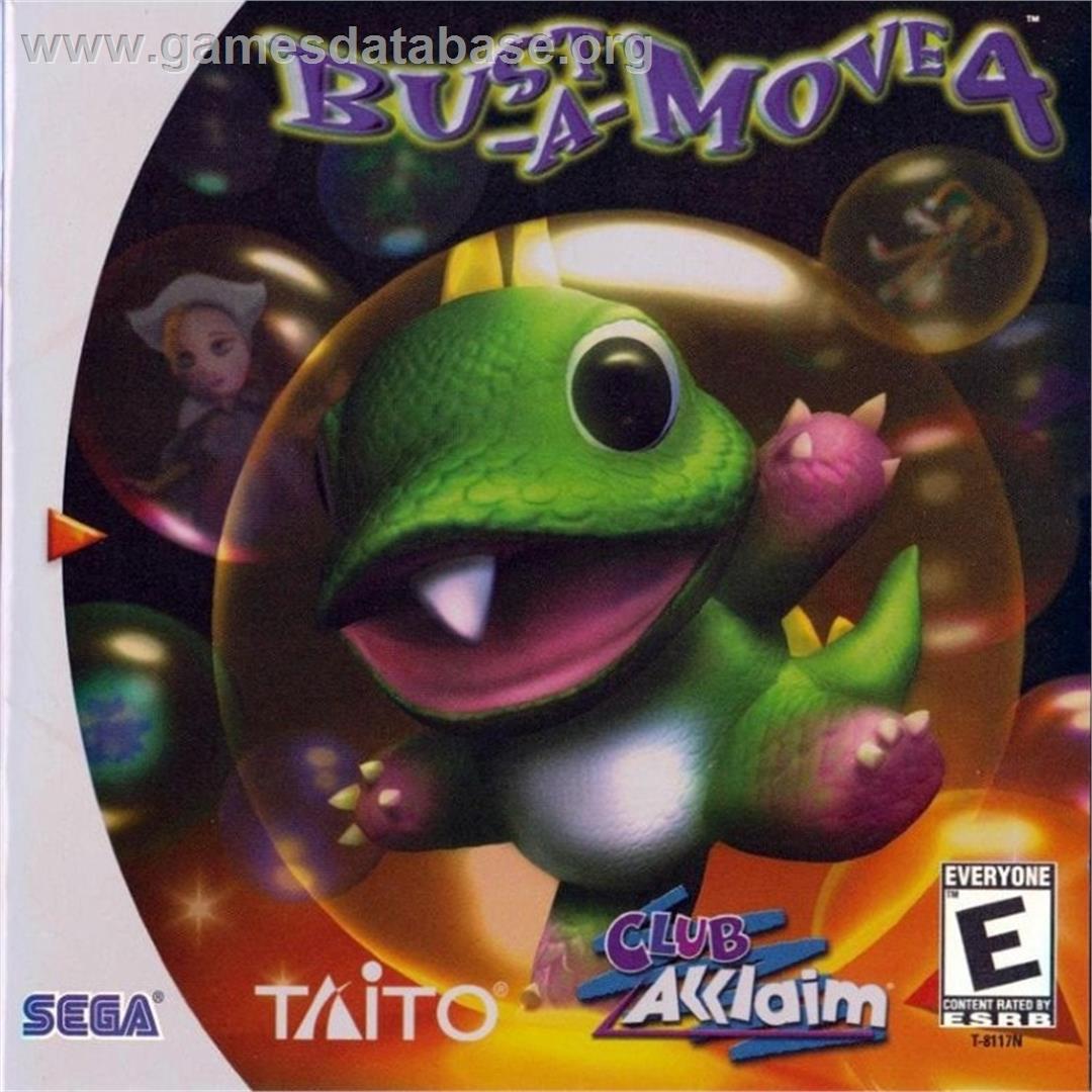 Bust-A-Move 4 - Sega Dreamcast - Artwork - Box