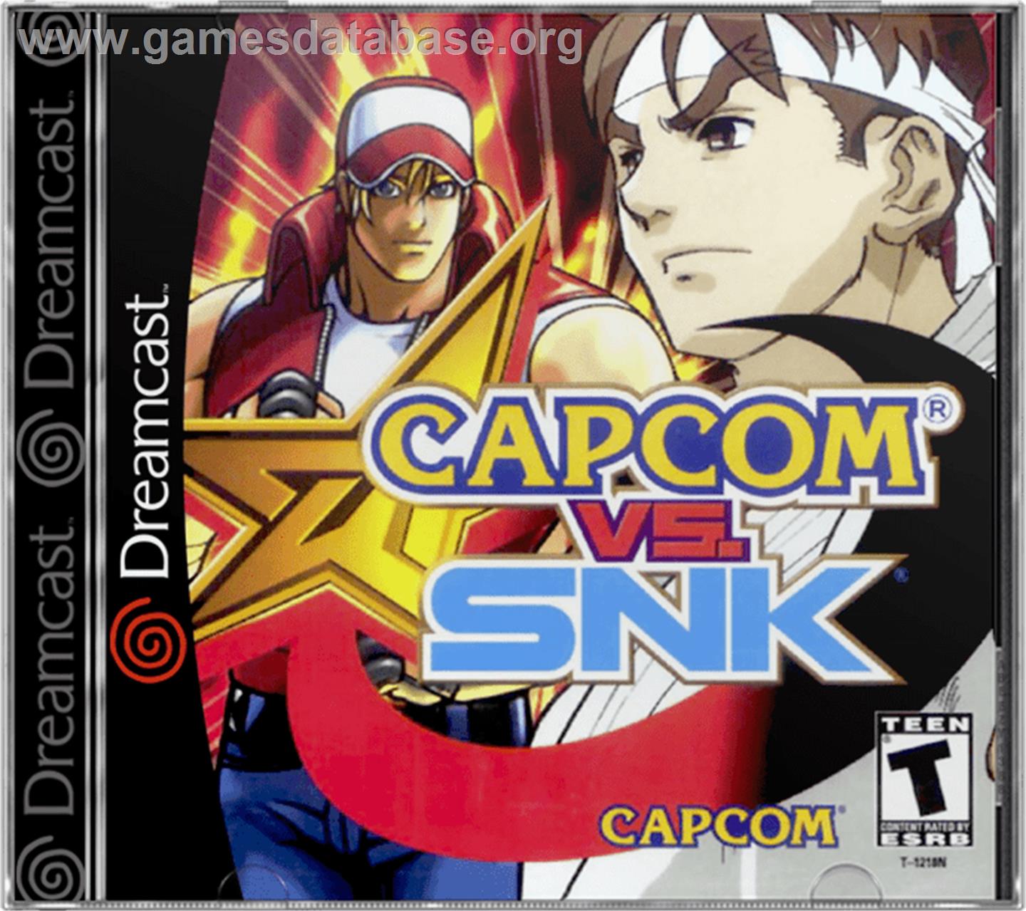 Capcom vs. SNK Millennium Fight 2000 - Sega Dreamcast - Artwork - Box