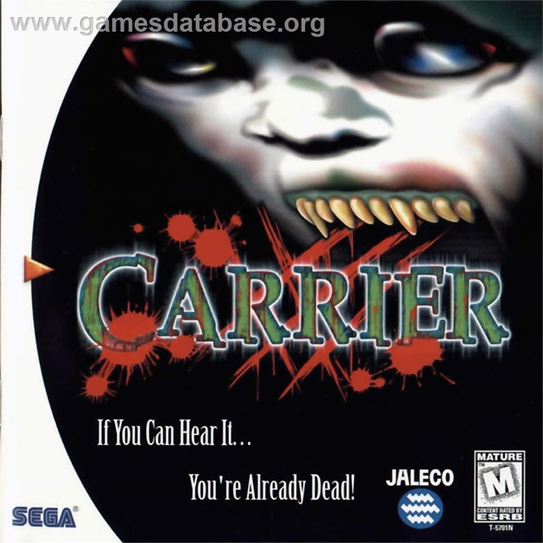 Carrier - Sega Dreamcast - Artwork - Box