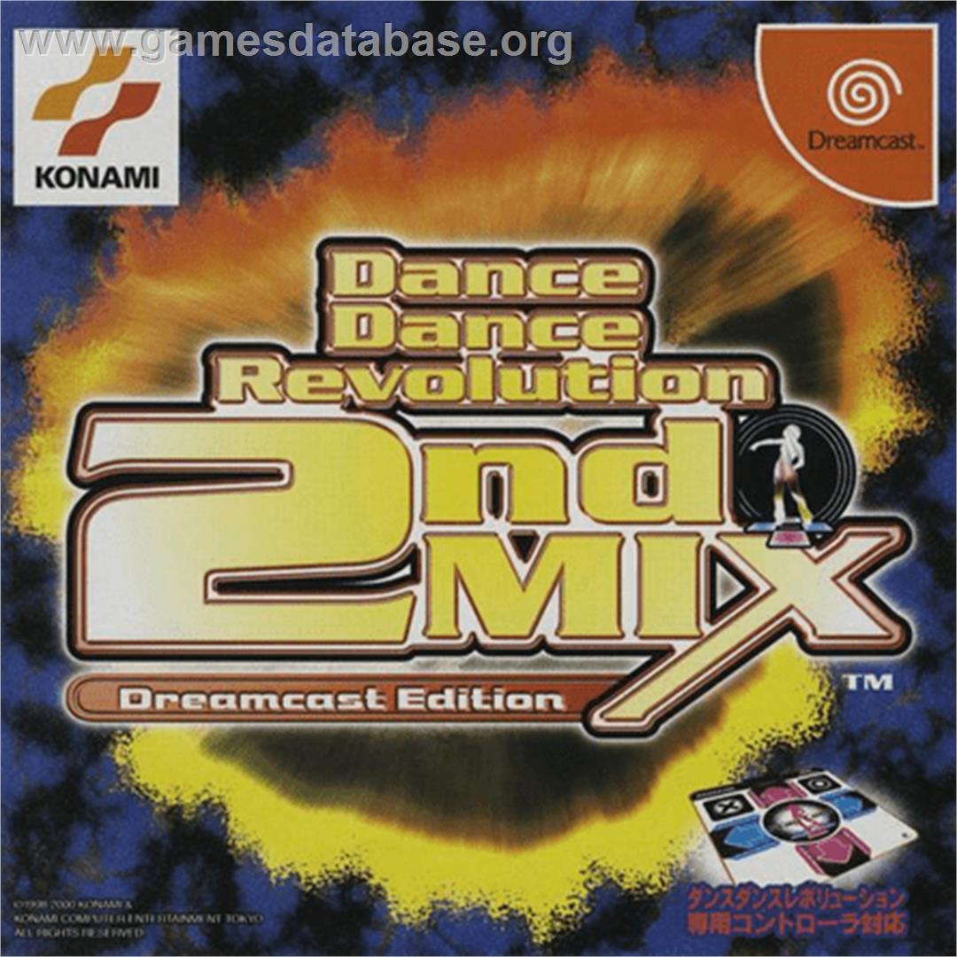 Dance Dance Revolution 2nd Mix - Sega Dreamcast - Artwork - Box