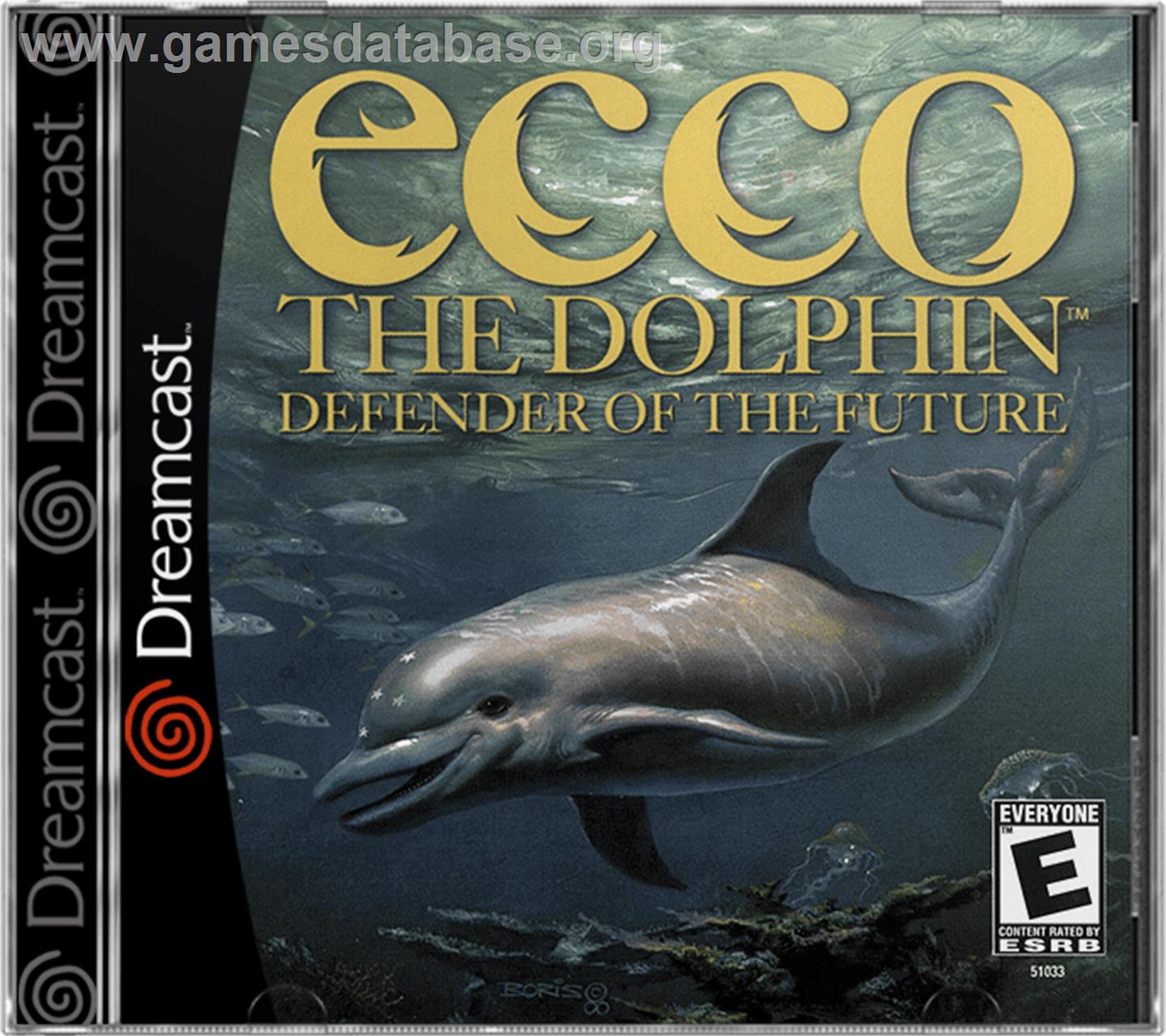Ecco the Dolphin: Defender of the Future - Sega Dreamcast - Artwork - Box