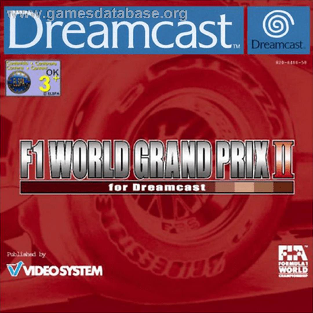 F1 World Grand Prix 2 - Sega Dreamcast - Artwork - Box