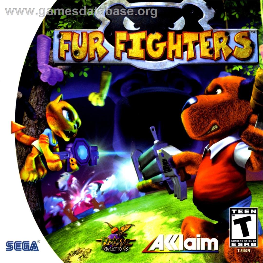 Fur Fighters - Sega Dreamcast - Artwork - Box