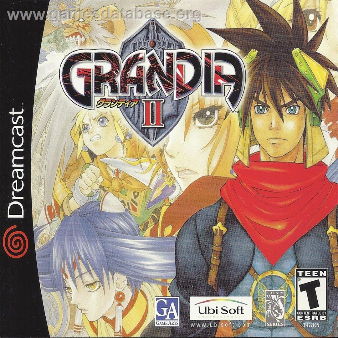 Grandia 2 - Sega Dreamcast - Artwork - Box