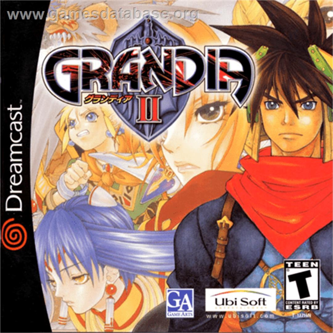 Grandia 2 - Sega Dreamcast - Artwork - Box