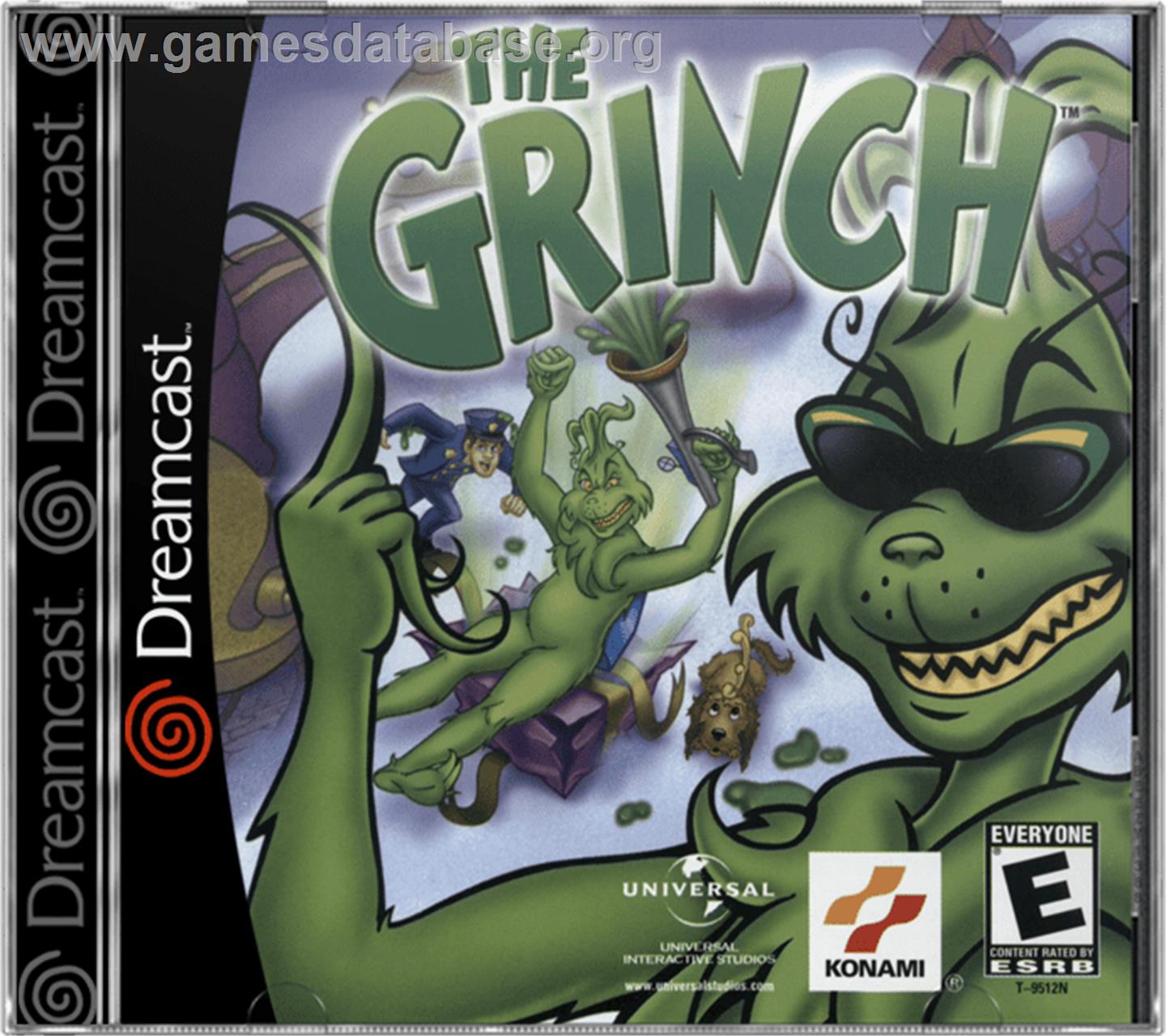 Grinch - Sega Dreamcast - Artwork - Box