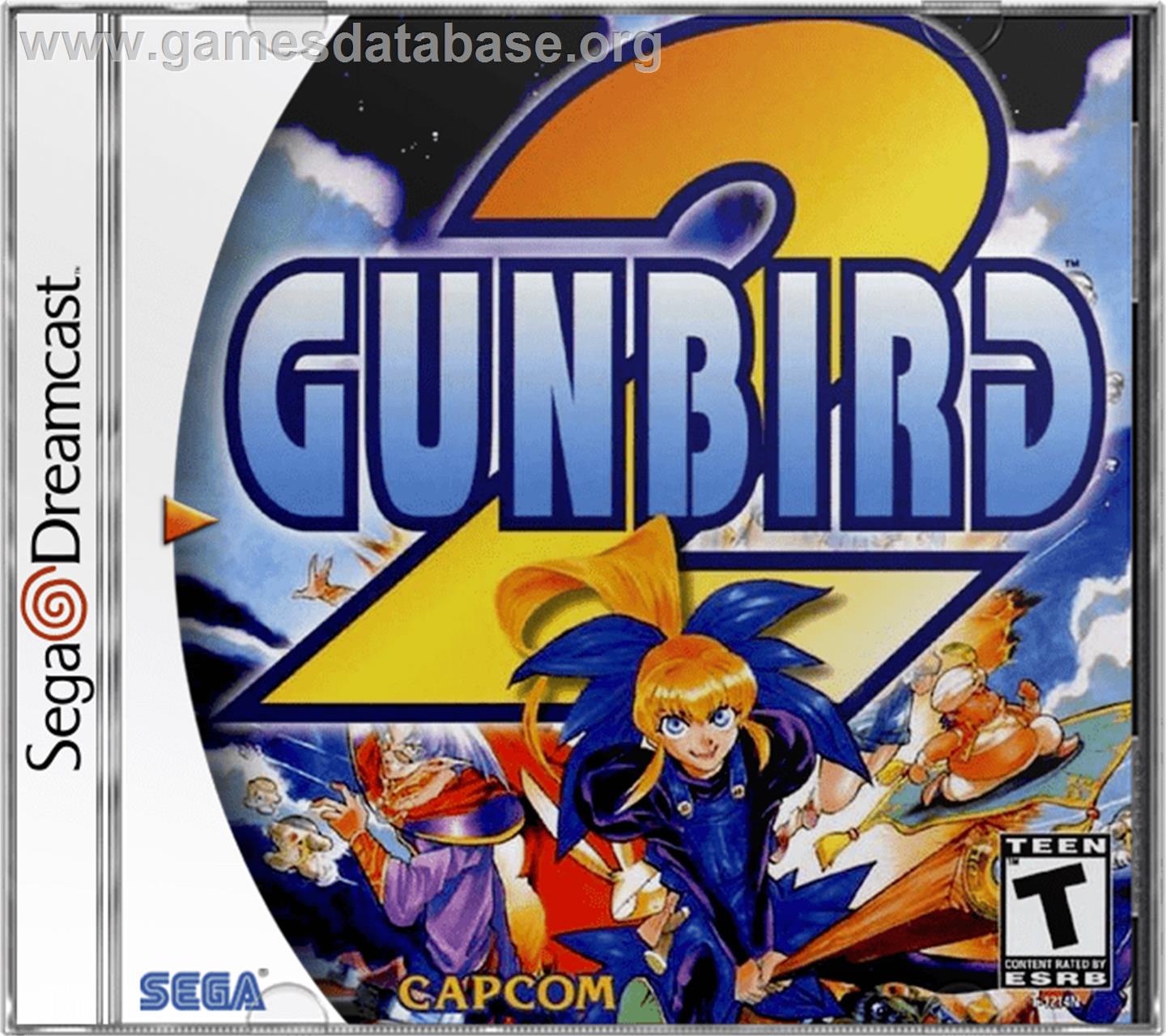 Gunbird 2 - Sega Dreamcast - Artwork - Box