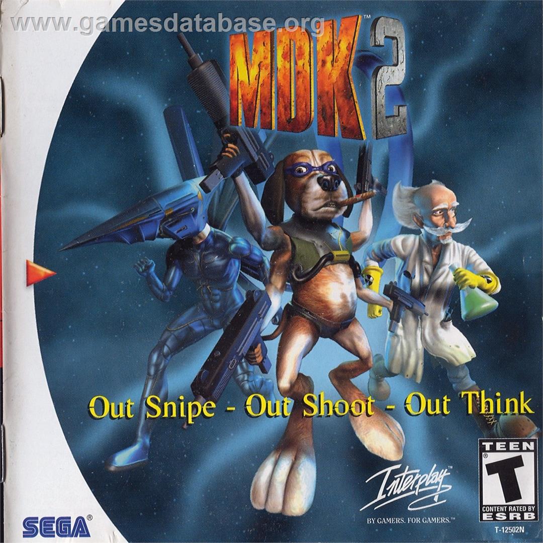 MDK 2 - Sega Dreamcast - Artwork - Box