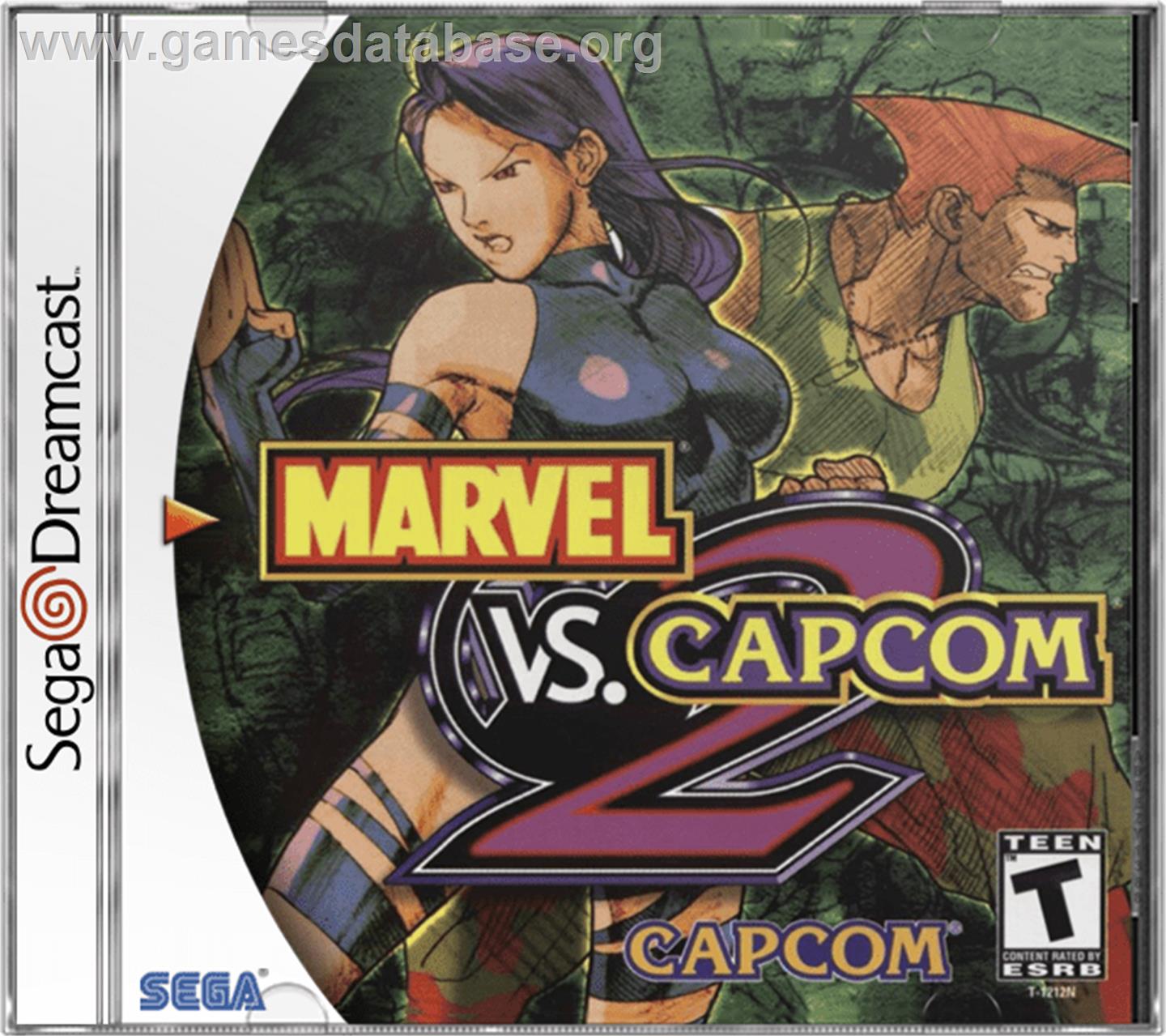 Marvel vs. Capcom 2: New Age of Heroes - Sega Dreamcast - Artwork - Box