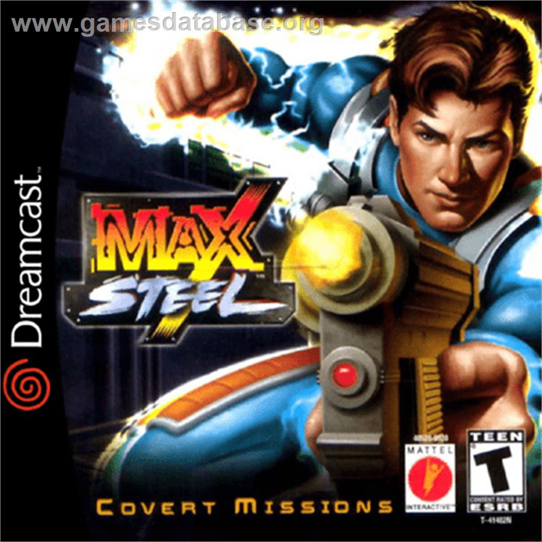 Max Steel: Covert Missions - Sega Dreamcast - Artwork - Box